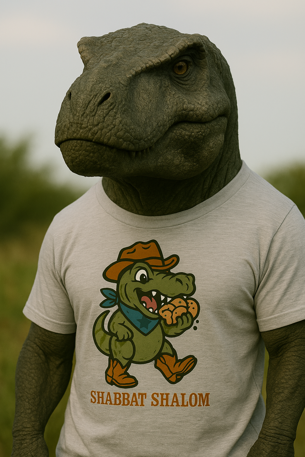 Dinosaur Shabbat - Adult Tee